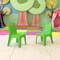 Flash Furniture Green Plastic Stack School Chair-11"H Seat, PK2 2-YU-YCX-011-GREEN-GG - alternate 1